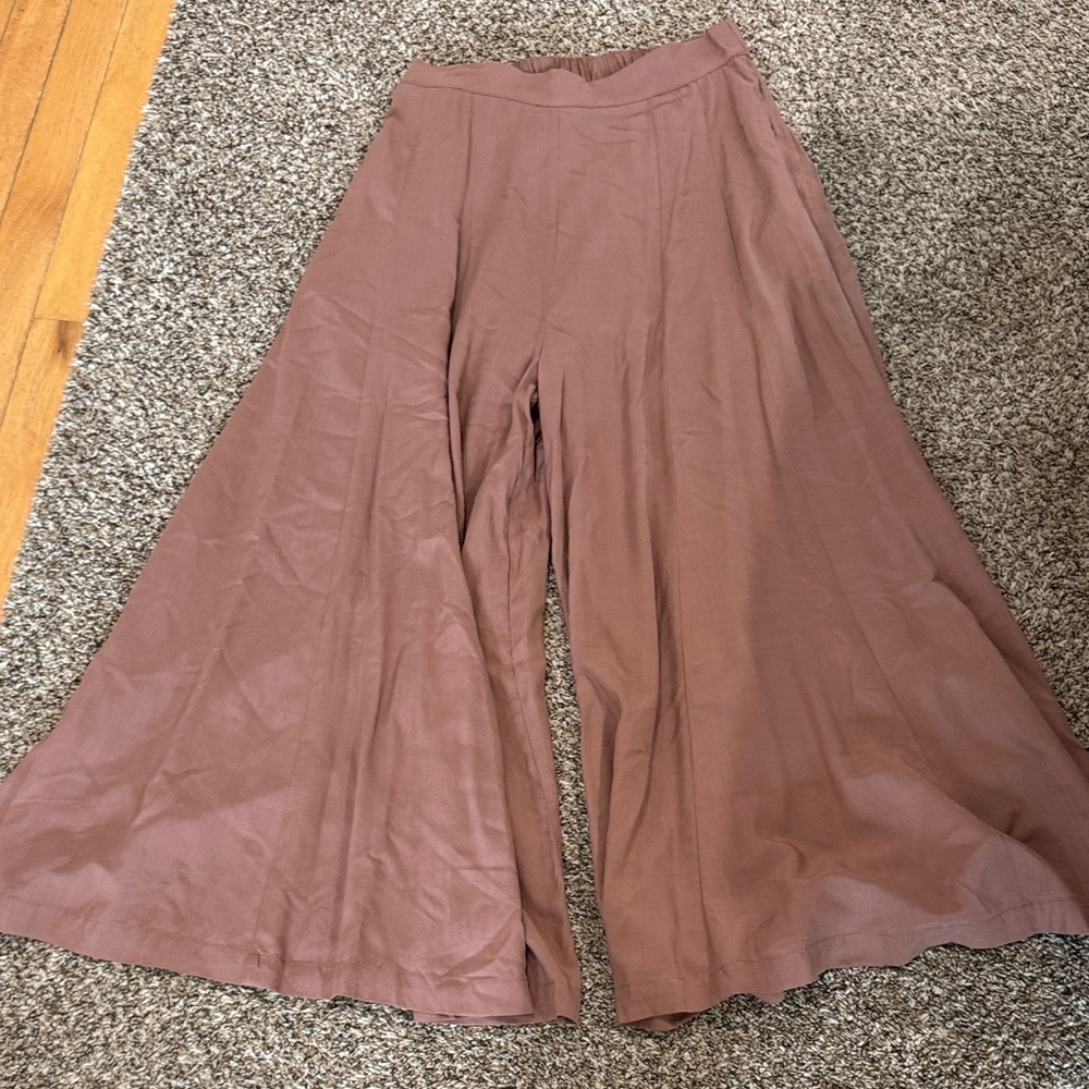 Wide-Leg Palazzo Pants